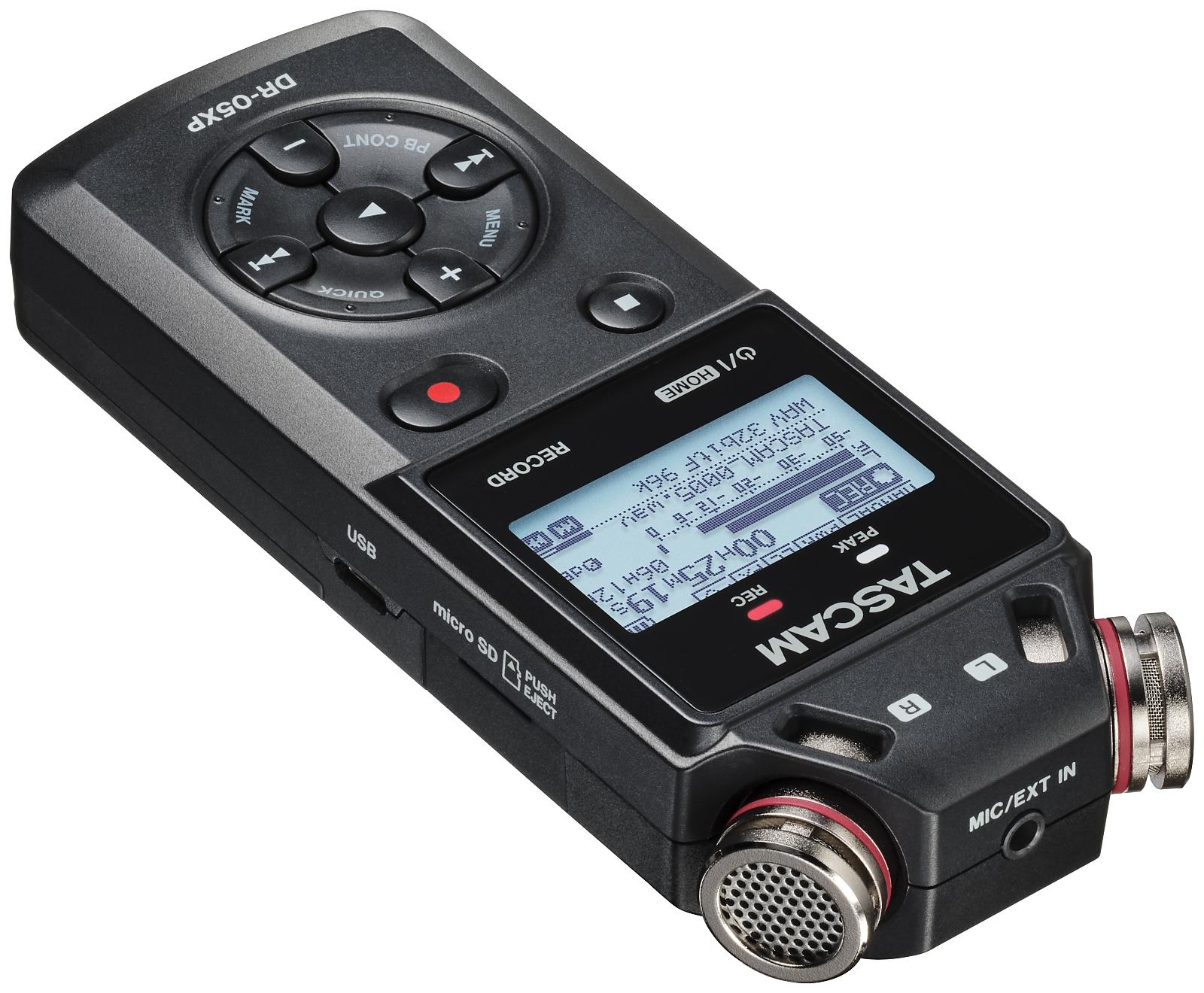 Tascam DR-05XP Stereo Handheld Recorder With Audio Interface